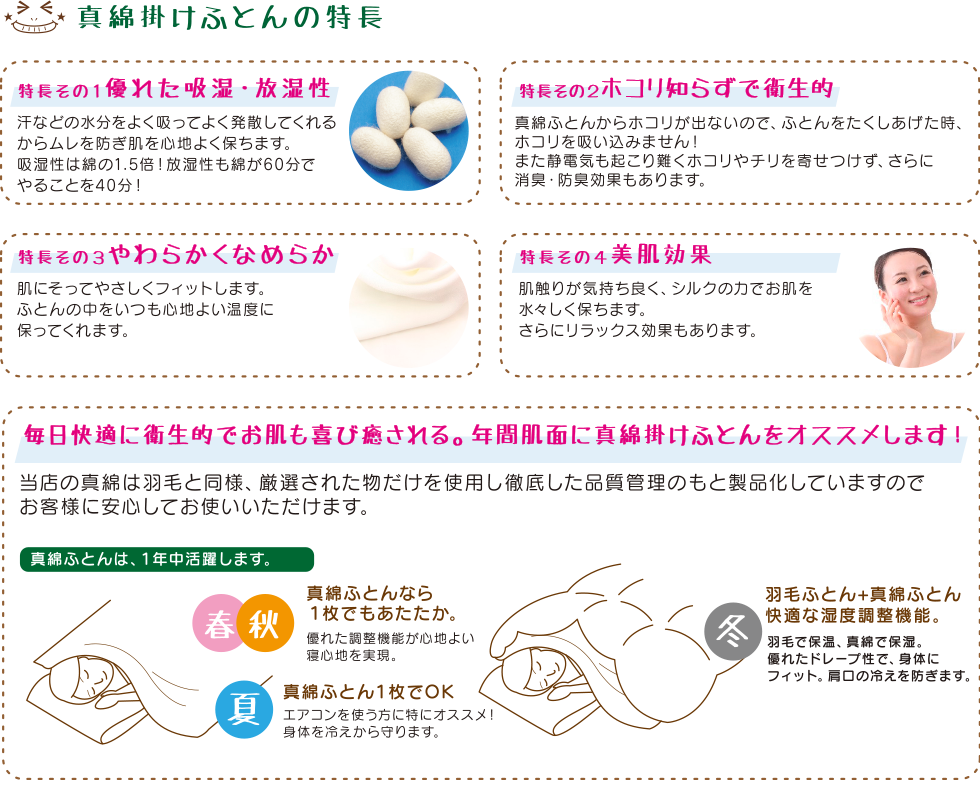 真綿掛けふとん